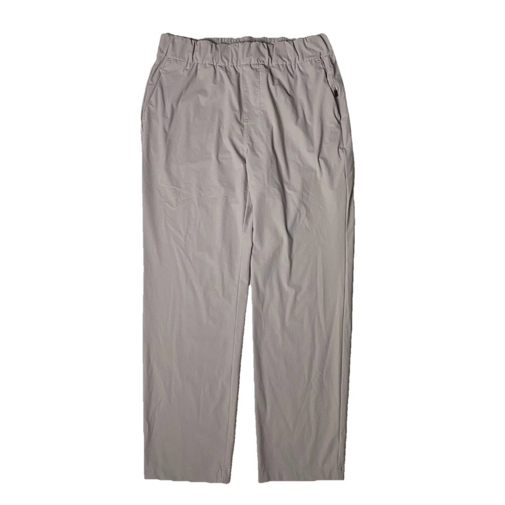 Vuori Miles Ankle Pant Light Gray Large VW404 EUC